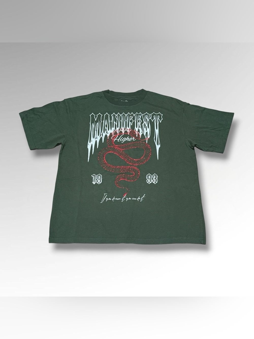 Trust the Universe Manifest Higher Snake Tee